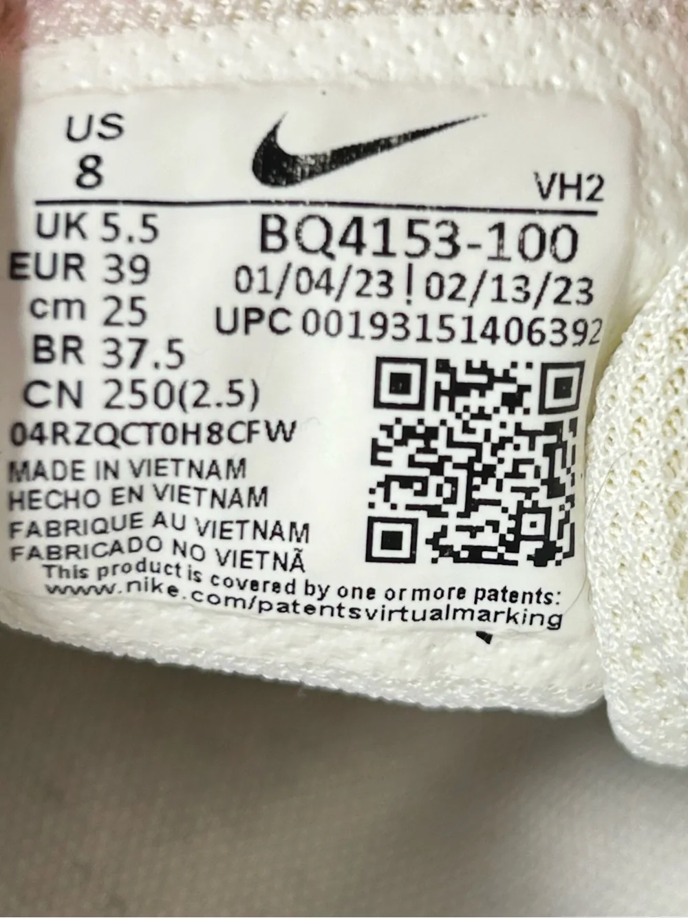 Nike White Sneakers Size 8 Tennis Shoes RYZ 365 Summit - Picture 2 of 16